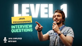 Level 1 Java String Interview Programs for Beginners | Simple Java Coding Examples with Explanation