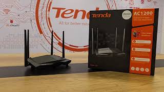 Tenda V12 WiFi AC1200 Router Unboxing | V12 WiFi Routerفتح علبة جهاز