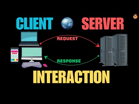 Что такое клиент и сервер? Как клиенты и серверы взаимодействуют?