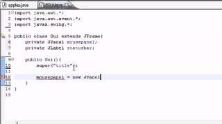 Java Programming Tutorial 74 Mouse Events YouTube