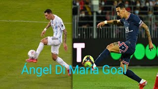 Angel Di  Maria Goal Against Brest & Brazil