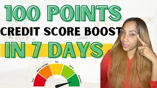 ￼ 🤫 Increase￼ In Your Credit Score ￼By 100 Points In 7 days!! Credit Hack!!!! ￼