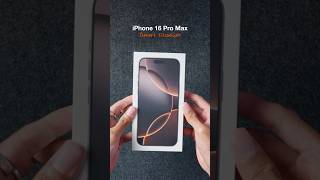 iPhone 16 Pro Max (Desert Titanium) Unboxing 📱