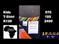 @JFACSPTYLTD kids Venda African Traditional T-shirt 2024