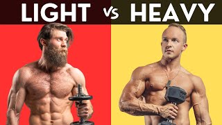 Light or Heavy Weights for MUSCLE GROWTH? The Research May SURPRISE You 💪 🔎