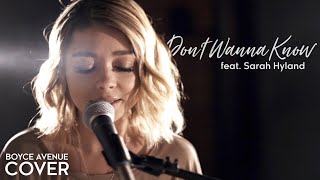 Don't Wanna Know - Maroon 5 (Boyce Avenue ft. Sarah Hyland cover) on Spotify & Apple