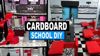 How to Make a Cardboard School House