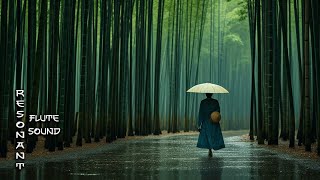 「竹林の静かな雨の午後 - 瞑想とフルートの音楽、日本の禅の音楽」