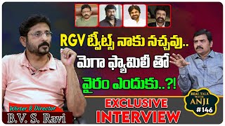 Writer and Director BVS Ravi Exclusive Interview | Chiranjeevi | RGV | Real Talk With Anji #146 | FT