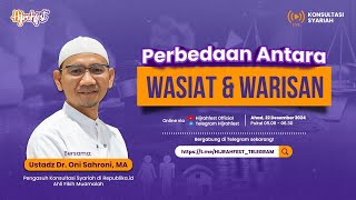 Perbedaan Antara Wasiat \u0026 Warisan