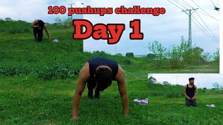 100 pushups challenge 🤧 in 1 take | Day 1 | #simon_7 #challenge  #pushups