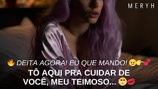 ASMR Namorada Cuidando de Você Quando Está Doente 🥺💖 (Bronca + Carinho Até Dormir 😴)