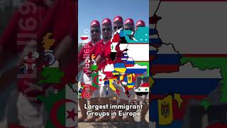 Largest Immigrant groups in each country