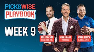 NFL Week 9 Best Bets, Expert Picks, & Predictions in a QB Minefield | Pickswise Playbook