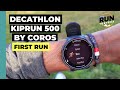 Decathlon Kiprun 500 by Coros First Run Review: Sub-£120 running watch put to the test