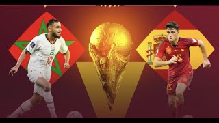 Morocco vs Spain Live Stream | 🏆 FIFA World Cup 2022 | ||eFootball PES Gameplay Simulation
