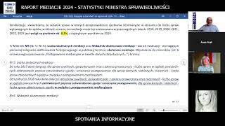 RAPORT MEDIACJE 2024 spotkania informacyjne