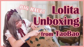 Lolita Unboxing: Big Haul from Taobao using 42agent