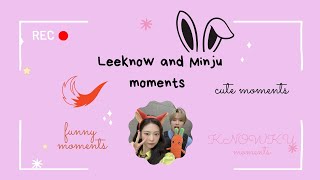 LEE KNOW AND MINJU MOMENTS PART 2