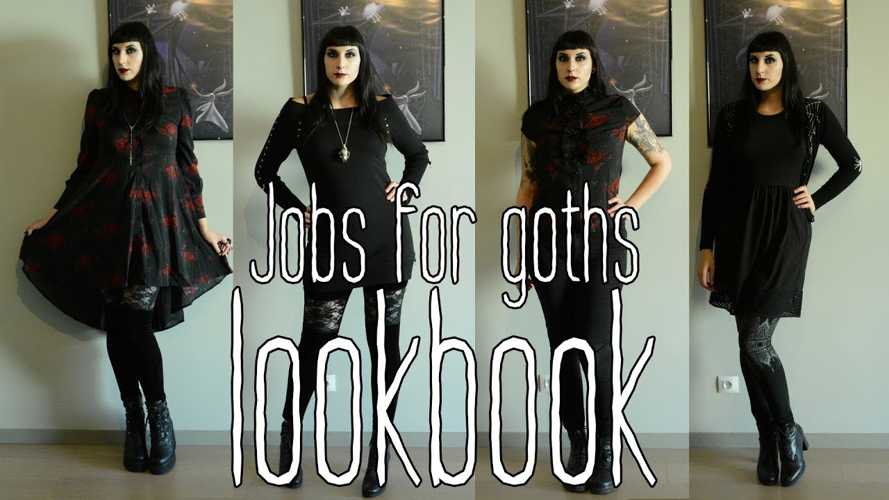Jobs For Goths Office Goth Lookbook 2019 Youtube
