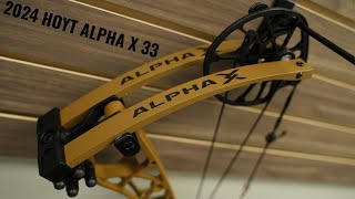 2024 Hoyt Alpha X 33 (This Bow Is INCREDIBLE!)