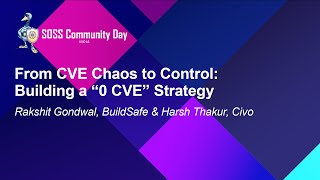 From CVE Chaos to Control: Building a \