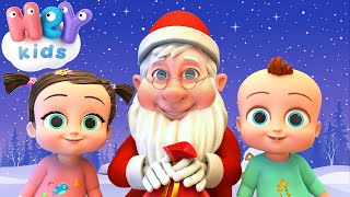 Christmas Songs for Kids 🎅 Santa don’t forget, The Santa Claus song, Jingle Bells + 30min | HeyKids