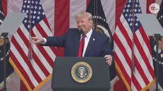 Trump speech on Memorial Day honors military, celebrates America at 250 from Arlington Cemetery