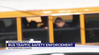 Bus traffic safety enforcement in Murfreesboro