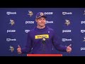 emotional vikings kevin o’connell on losing to la rams in playoffs defends sam darnold season