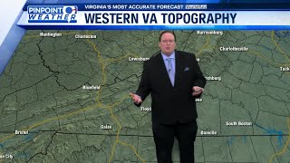 Why can flooding be so problematic around Roanoke?