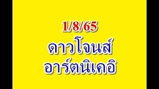 หุ้นดาวโจนส์ 1/8/65 แนวทางครับ