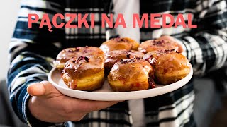 Najlepsze pączki z różą i cytrynowym lukrem ✨ | Rozkoszny