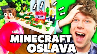 MOJE MINECRAFTOVÁ OSLAVA NAROZENIN