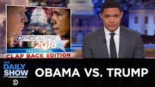 Obama Lights Up Donald Trump | The Daily Show