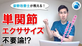 「単関節エクササイズ不要論！？」姿勢・動作改善トレーナー”姿勢改善士”が教える！