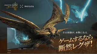 モンスターハンターワイルズ　×　レグザ　コラボムービー　30秒編 CBCP