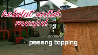 Kelulut ithama -pasang topping