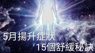 五月的太陽閃耀出現身體的揚升症狀  l  十五個舒緩秘訣大公開 l 直到2025年都受用