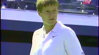 Hewitt Kafelnikov US Open Semi 2001