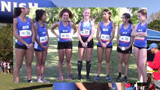 OLLU women's cross-country at the RRAC Meet (11-2-18)