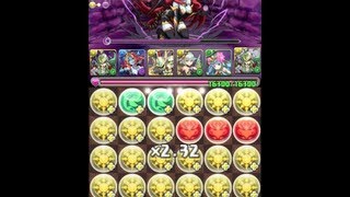 パズドラ「ヘラ降臨！」覚醒アテナ神タイプ9倍PT