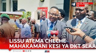 BALAA! LISSU ATINGA MAHAKAMANI KUMTETEA DKT SLAA, ATEMA CHECHE, KESI BADO KIZUNGUMKUTI