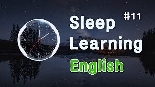 ★ Sleep Learning English ★ Listening Practice, With Music #11