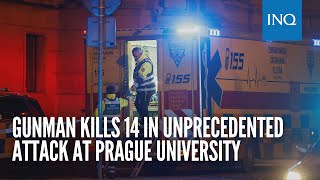 Gunman kills 14 in unprecedented attack at Prague university