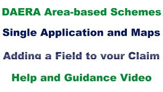 2022 Single Application and Maps - Adding a Field 2022