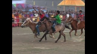 দিনাজপুরে তুমুল জনপ্রিয় ঘোড় দৌড় প্রতিযোগিতা | BD Horse Race | Somoy Tv