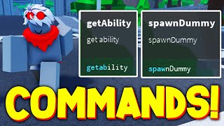 ALL COMMANDS \u0026 SPAWN DUMMY \u0026 GET ABILITY in HEAVEN STAND! ROBLOX