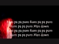 Rihanna- Man Down [Lyrics]