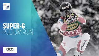Lara Gut-Behrami (SUI) | 2nd place | Women's Super-G | Lake Louise | FIS Alpine